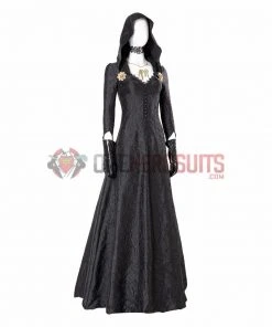 OneHeroSuits Resident Evil Village Cosplay Costumes Daniela Black Cosplay Suit