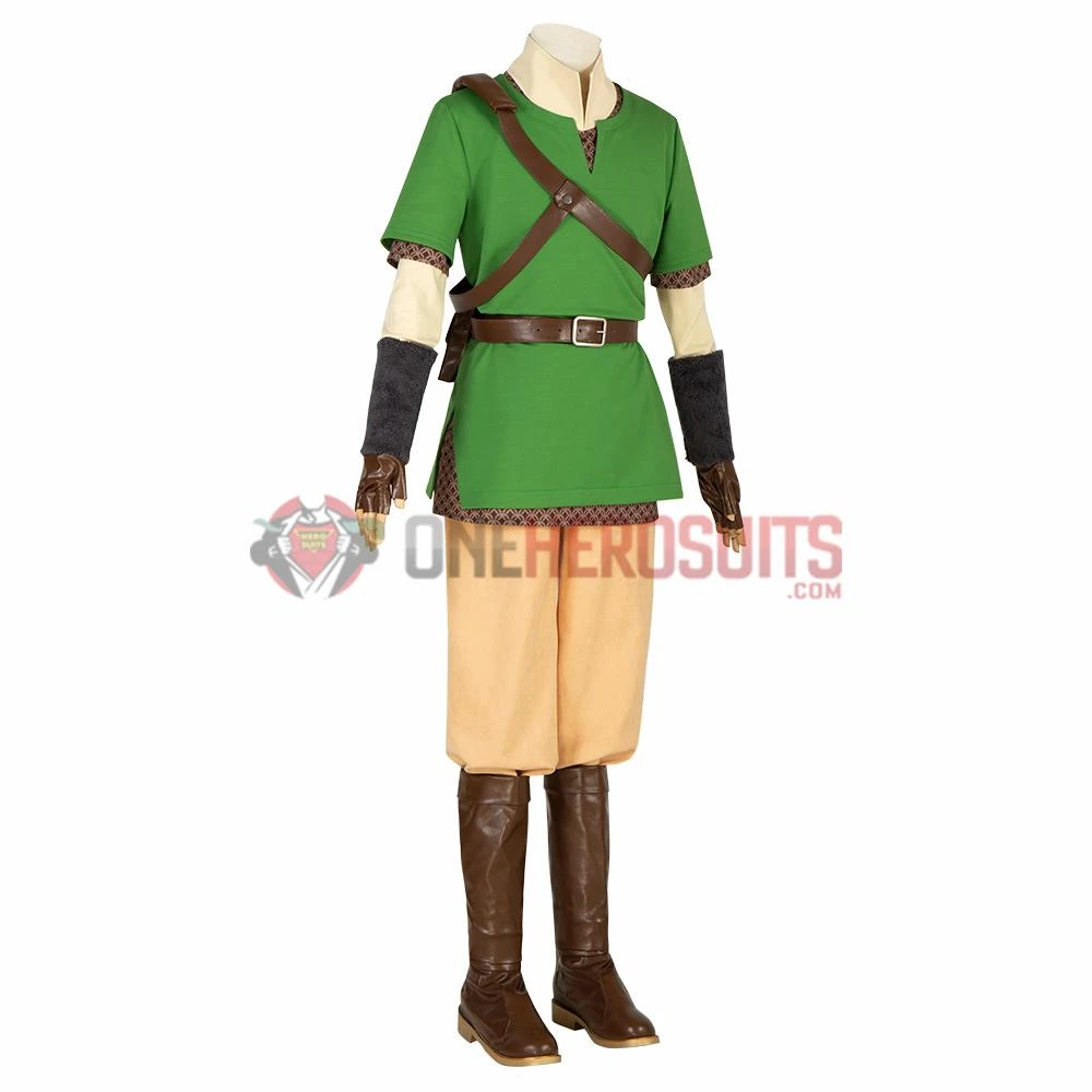 OneHeroSuits The Legend Of Zelda Skyward Sword Cosplay Costumes Link Cosplay Suits