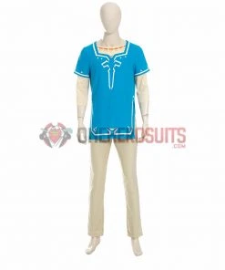 OneHeroSuits Link Cosplay Costumes The Legend Of Zelda Breath Of The Wild Top Level Suit