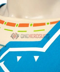 OneHeroSuits Link Cosplay Costumes The Legend Of Zelda Breath Of The Wild Top Level Suit