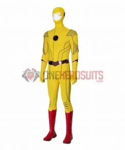 OneHeroSuits Reverse-Flash Cosplay Costumes The Flash S8 Yellow Cosplay Suits