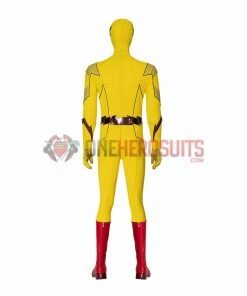 OneHeroSuits Reverse-Flash Cosplay Costumes The Flash S8 Yellow Cosplay Suits