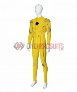 OneHeroSuits Reverse-Flash Cosplay Costumes The Flash S8 Yellow Cosplay Suits