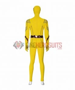 OneHeroSuits Reverse-Flash Cosplay Costumes The Flash S8 Yellow Cosplay Suits
