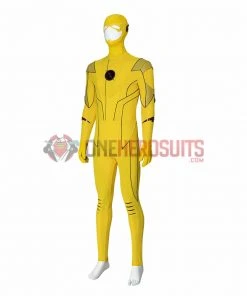 OneHeroSuits Reverse-Flash Cosplay Costumes The Flash S8 Yellow Cosplay Suits