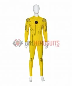 OneHeroSuits Reverse-Flash Cosplay Costumes The Flash S8 Yellow Cosplay Suits