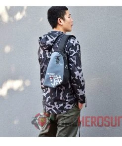 OneHeroSuits Demon Slayer Fanny Pack Animation Creative Crossbody Bag