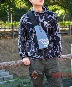 OneHeroSuits Demon Slayer Fanny Pack Animation Creative Crossbody Bag