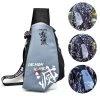 OneHeroSuits Demon Slayer Fanny Pack Animation Creative Crossbody Bag