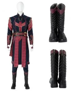 OneHeroSuits Costumes Doctor Strange 2 Cosplay Boots Dark Doctor Strange Top Level Shoes