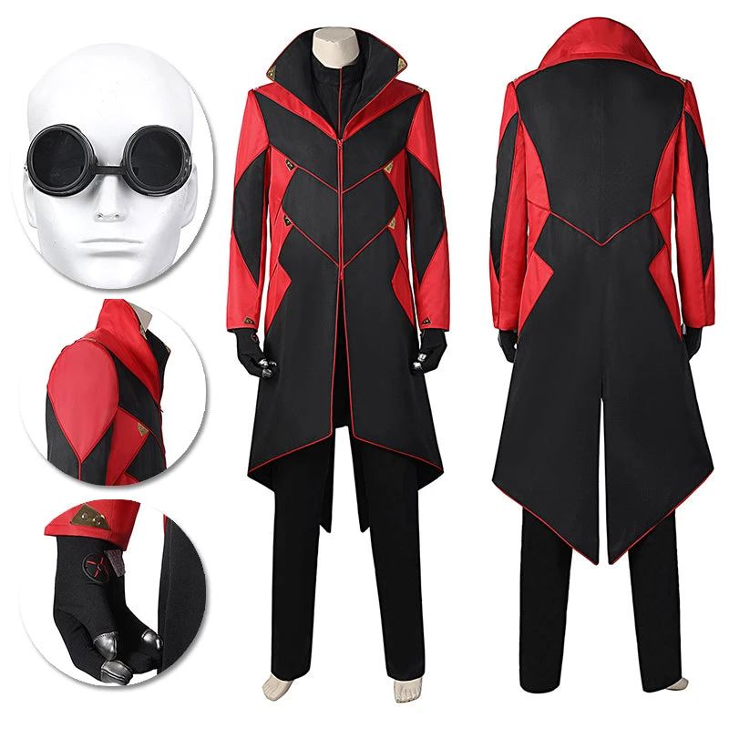 OneHeroSuits Costumes Dr. Eggman Cosplay Costume Sonic The Hedgehog 2 Cosplay Suit