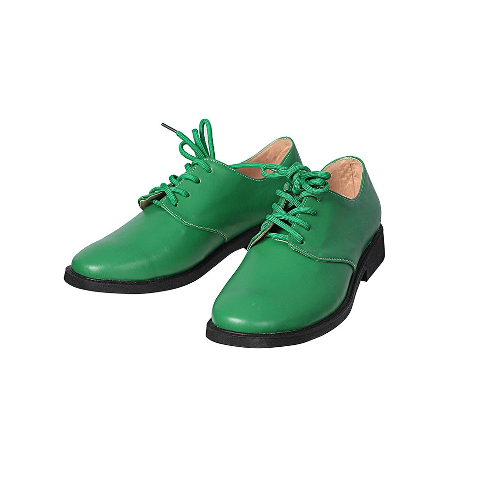 OneHeroSuits Costumes Edward Nygma Cospaly Boots 1960s Batman Riddler Shoes