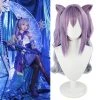 OneHeroSuits Genshin Impact Keqing Cosplay Wig