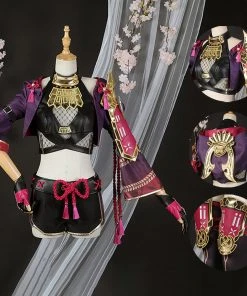 OneHeroSuits Genshin Impact Kuki Shinobu Cosplay Costumes