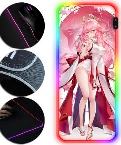 OneHeroSuits Genshin Impact Yae Miko Mouse Pad 八重神子 Edition