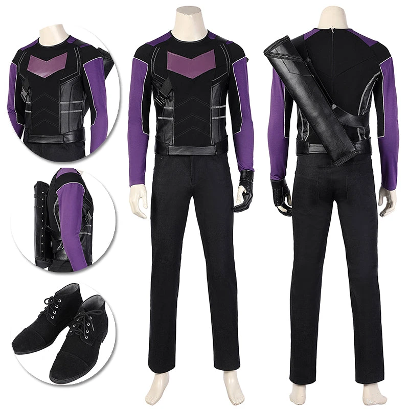 OneHeroSuits Hawkeye S1 Cospaly Costume Clint Barton Cosplay Suit Costumes