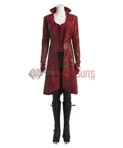 OneHeroSuits Scarlet Witch Cosplay Costume Avengers Endgame Movie Level Red Suit