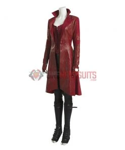 OneHeroSuits Scarlet Witch Cosplay Costume Avengers Endgame Movie Level Red Suit
