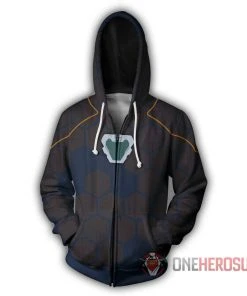 OneHeroSuits Iron Man Hoodies Tony Stark Creative Printed Hooded Sweatshirt