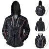 OneHeroSuits Iron Man Hoodies Tony Stark Creative Printed Hooded Sweatshirt