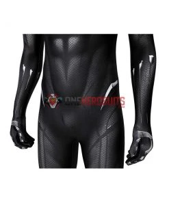 OneHeroSuits Expert-level Cosplay Bodysuit & Zentai Black Panther Cosplay Suit Spandex Black Panther Costume Detail Printed