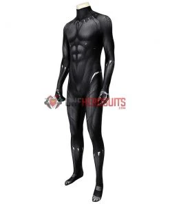 OneHeroSuits Expert-level Cosplay Bodysuit & Zentai Black Panther Cosplay Suit Spandex Black Panther Costume Detail Printed