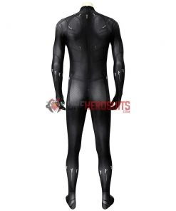 OneHeroSuits Expert-level Cosplay Bodysuit & Zentai Black Panther Cosplay Suit Spandex Black Panther Costume Detail Printed