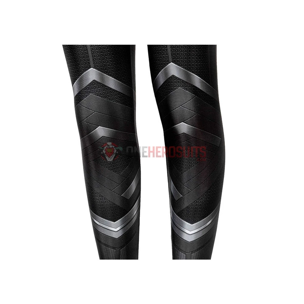 OneHeroSuits Gift For Boys Black Panther Cosplay Suit HQ Printed Costumes Expert-level Cosplay Bodysuit & Zentai