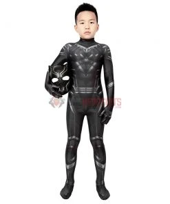 OneHeroSuits Gift For Boys Black Panther Cosplay Suit HQ Printed Costumes Expert-level Cosplay Bodysuit & Zentai