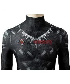 OneHeroSuits Black Panther Cosplay Costume Detail Printed Spandex Suit Expert-level Cosplay Bodysuit & Zentai