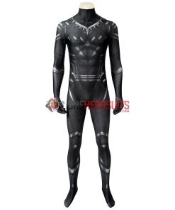 OneHeroSuits Black Panther Cosplay Costume Detail Printed Spandex Suit Expert-level Cosplay Bodysuit & Zentai