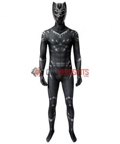 OneHeroSuits Black Panther Cosplay Costume Detail Printed Spandex Suit Expert-level Cosplay Bodysuit & Zentai
