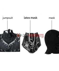 OneHeroSuits Black Panther Cosplay Costume Detail Printed Spandex Suit Expert-level Cosplay Bodysuit & Zentai