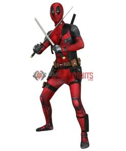 OneHeroSuits Deadpool Suit 3D Printed Spandex Deadpool Red Cosplay Costume Expert-level Cosplay Bodysuit & Zentai
