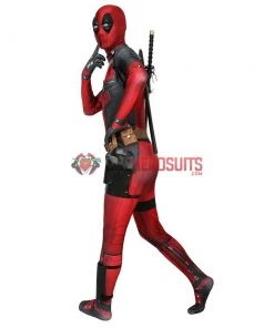 OneHeroSuits Deadpool Suit 3D Printed Spandex Deadpool Red Cosplay Costume Expert-level Cosplay Bodysuit & Zentai