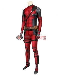 OneHeroSuits Deadpool Suit 3D Printed Spandex Deadpool Red Cosplay Costume Expert-level Cosplay Bodysuit & Zentai