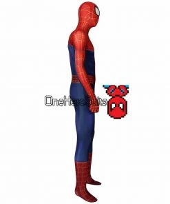 OneHeroSuits Spider-Man Into The Spider-Verse Peter Parker Cosplay Costume 3D Printed Zentai