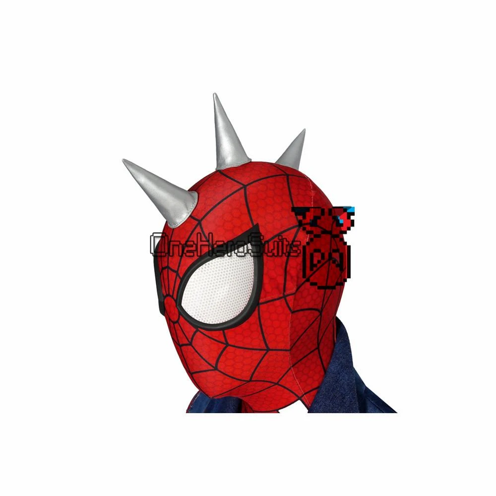 OneHeroSuits Spider-Punk Cosplay Suit Punk Spider-man Cosplay Costume Ver.2