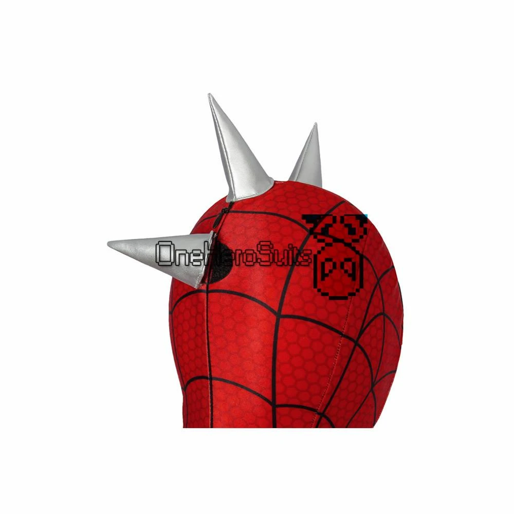 OneHeroSuits Spider-Punk Cosplay Suit Punk Spider-man Cosplay Costume Ver.2
