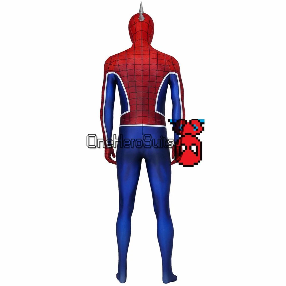 OneHeroSuits Spider-Punk Cosplay Suit Punk Spider-man Cosplay Costume Ver.2