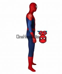 OneHeroSuits Ultimate Spider-Man Cosplay Suit The Season 1 Peter Parker Costume