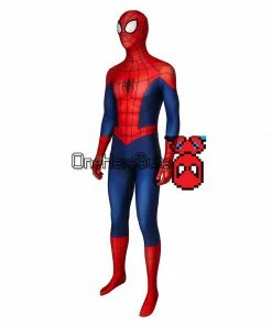 OneHeroSuits Ultimate Spider-Man Cosplay Suit The Season 1 Peter Parker Costume