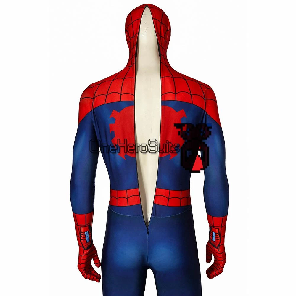 OneHeroSuits Ultimate Spider-Man Cosplay Suit The Season 1 Peter Parker Costume