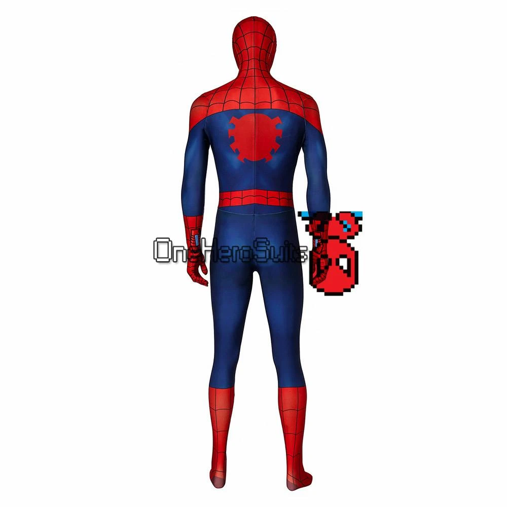 OneHeroSuits Ultimate Spider-Man Cosplay Suit The Season 1 Peter Parker Costume