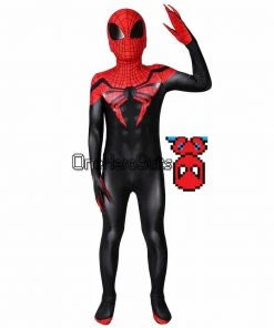 OneHeroSuits Zentai/Jumpsuit Christmas Gifts For Kids Superior Spider-man Cosplay Costume Children Spandex Costume