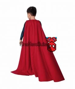 OneHeroSuits Christmas Gifts For Kids Superman Cosplay Costume Children Superman Suit With Cloak