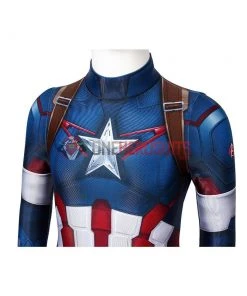OneHeroSuits Kids Cosplay Gifts For Kids Captain America Cosplay Costumes Avengers2 Age Of Ultron Cosplay Suit