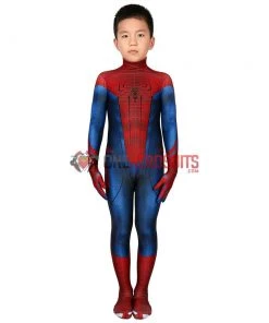 OneHeroSuits Kids Spider-man Suit Halloween Children Cosplay The Amazing Spider-Man Edition