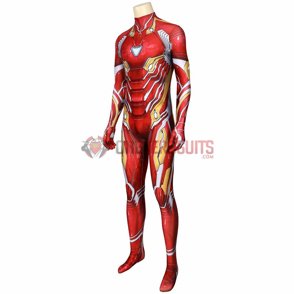 OneHeroSuits Iron Man Cosplay Costumes Iron Man Spandex Cosplay Suit For Adults