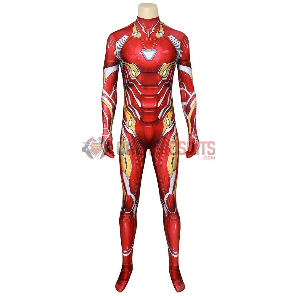 OneHeroSuits Iron Man Cosplay Costumes Iron Man Spandex Cosplay Suit For Adults